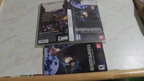 BOX ONLY + MANUAL Ghost In The Shell Stand Alone Complex PSP