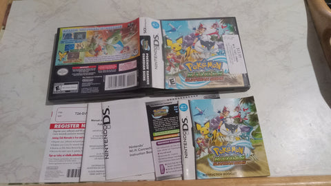 BOX ONLY +MANUAL Pokemon Rangers Guardian Signs ORIGINAL Replacement NO GAME