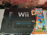 BOX ONLY + MANUALS Nintendo Wii Super Mario Bros Console Packaging Only