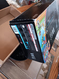 BOX + MANUALS ONLY Wii New Super Mario Bros. Black Console NO SYSTEM
