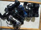 BROKEN 6 PS2 Dualshock 2 Controller Lot OEM Sony Playstation 2 AS IS
