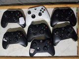 BROKEN 7 Xbox One Controllers OEM Microsoft Brand For Parts Lot