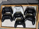 BROKEN 7 Xbox One Controllers OEM Microsoft Brand For Parts Lot