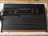 UNTESTED Atari Video Computer System Game Console CX-2600 A +TV Cable