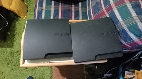 BROKEN Lot PS3 Slim Consoles Only Playstation 3 System Parts Repairs