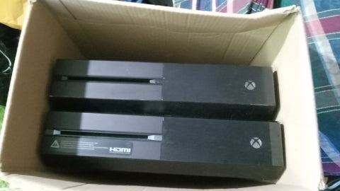 BROKEN Lot Xbox One 500GB Consoles Only Neither System Plays Disks