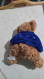 Baci Bear Perugina Chocalate & Confections Teddy Bear Blue Sweater 7" Plush Toy