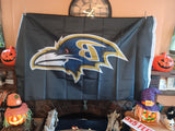 Baltimore Ravens 3X5 Feet NFL Flag Tapestry Banner
