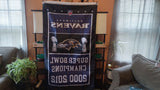 Baltimore Ravens Super Bowl Champion NFL 3X5 Feet Flag Banner Wall Decor or Pole Hang