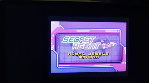 Barbie Secret Agent GBA Tested Nintendo Gameboy Advance Video Game