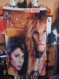 🎃 Halloween Beauty and The Beast 3X5 Feet Flag Linda Hamilton Banner 2-Sided