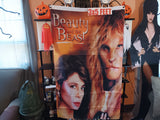 🎃 Halloween Beauty and The Beast 3X5 Feet Flag Linda Hamilton Banner 2-Sided