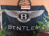 Bentley Automobile 3x5 Feet Flag Black