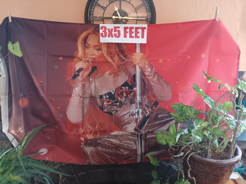 Beyonce On Stage 3x5 Flag Pole Dancing Concert Music