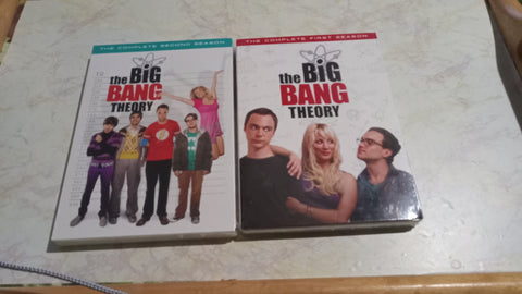 Big Bang Theory BUNDLE NEW First + Second Season TV DVD Movie