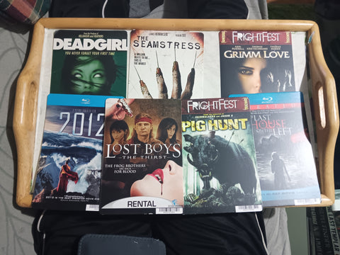 🎃 Blockbuster 8x5.5 Movie Backer Card Horror Movie Posters Halloween 1