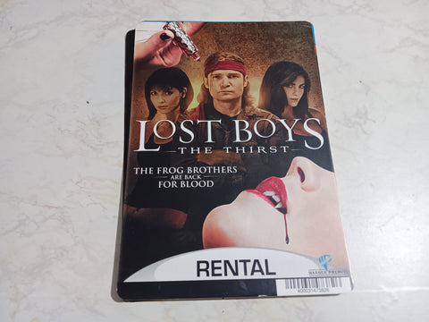 🎃 Blockbuster 8x5.5 Movie Backer Card Lost Boys The Thirst Movie Posters Halloween