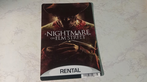 🎃 Blockbuster 8x5.5 Movie Backer Card Nightmare On Elm Street Movie Posters Halloween