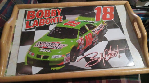 Bobby Labonte #18 NASCAR Metal Sign 17.4 x 12.5 Feet