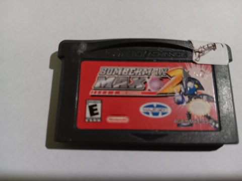 Bomberman MAX 2: Red Advance Tested Nintendo Game Boy Advance 2002 Video Game