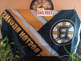 Boston Bruins Diagonal NHL 3X5 Feet Flag Banner Pole or Wall Decor