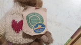 Boyd’s Bear Stuffed Toy Heart on Sweater The Archive Collection