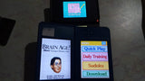 Brain Age 2 + Brain Boost Gamma Bundle Tested Nintendo DS Video Games + Case