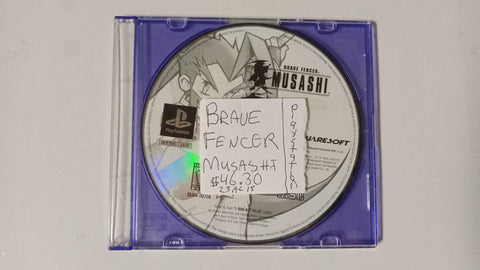 Brave Fencer Musashi PS1 Used Playstation 1 Video Game FREE SHIPPING