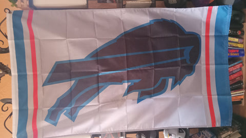 Buffalo Bills Black Logo NFL 3X5 Feet Flag Banner Wall Decor or Pole Hang