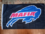 Buffalo Bills Black Mafia NFL 3X5 Feet Flag Banner Pole or Wall Decor