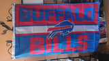 Buffalo Bills Double Sided Blanket Thick Stripe NFL 3x5 foot Flag