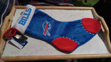 Buffalo Bills Football NFL Logo Plush 17" Holiday Christmas Stocking
