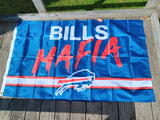 Buffalo Bills Mafia Light Blue NFL 3X5  Feet Flag