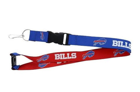 Buffalo Bills NFL Licesnced 2 Tone Lanyard Keychain