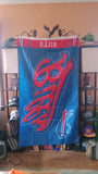 Buffalo Bills Written NFL 3X5 Feet Flag Banner Wall Decor or Pole Hang