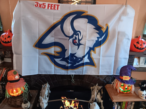 Buffalo Sabres Goat Head NHL 3X5 Feet Flag Tapestry Banner