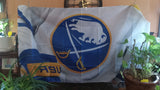 Buffalo Sabres White Jersey NHL 3X5 Feet Flag Banner Pole or Wall Decor