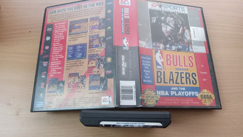 Bulls vs. Blazers Used Sega Genesis Video Game
