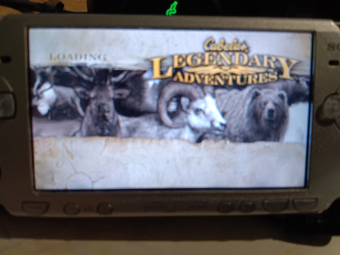 Cabela's Legendary Adventures Hunting Tested PSP Video Game