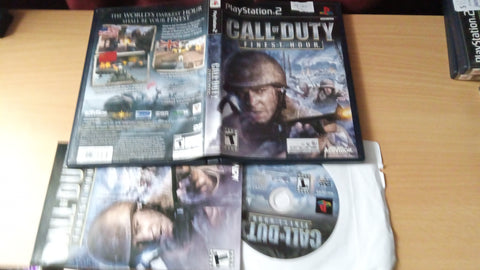 Call of Duty 1 Finest Hour USED PS2 Video Game