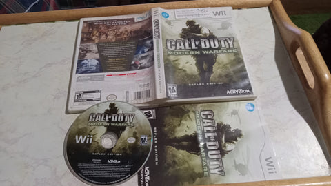 Call of Duty 4 Modern Warfare Nintendo Wii Video Game