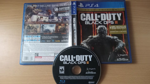 Call of Duty Black Ops III PS4 Used Video Game
