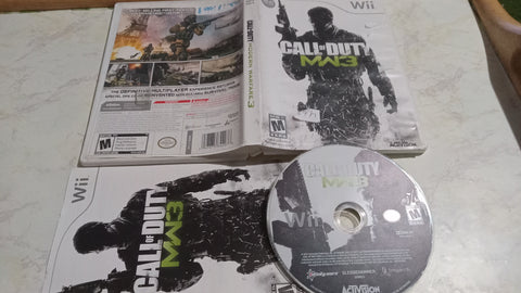 Call of Duty Modern Warfare 3 Tested Nintendo Wii Video Game