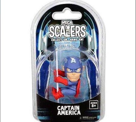 Captain America NECA Scaler 2 Inch Collectible Figure