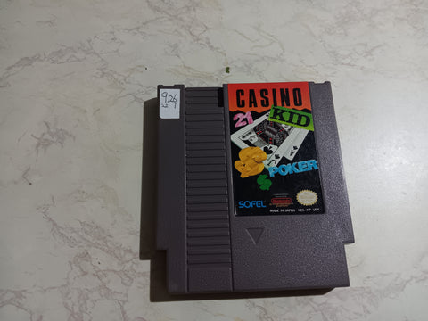 Casino Kid Tested NES Video Game Nintendo Entertainment System