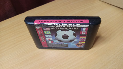 Champions World Class Soccer Used Sega Genesis Video Game