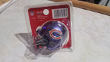 Chicago Bears NFL Color Chrome Helmet Riddell Mini Helmet