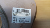 Clarks Linvale Loop Pump Womens 9M Leather Slingback Heels Pewter Gray