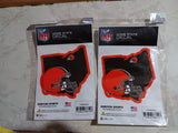 Cleveland Browns NFL Decal Home State Pride Style