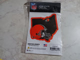 Cleveland Browns NFL Decal Home State Pride Style